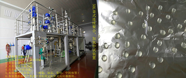 祝賀國內首套釜式連續加氫中試成套裝置一次出料成功！.jpg